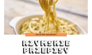 Pyszne cacio e pepe na widelcu, część rzymskich przepisów.
