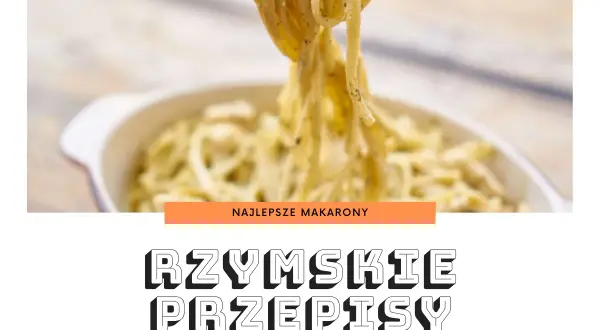 Pyszne cacio e pepe na widelcu, część rzymskich przepisów.