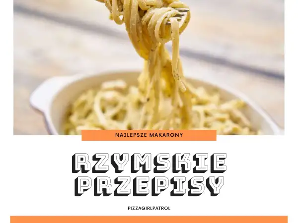 Pyszne cacio e pepe na widelcu, część rzymskich przepisów.